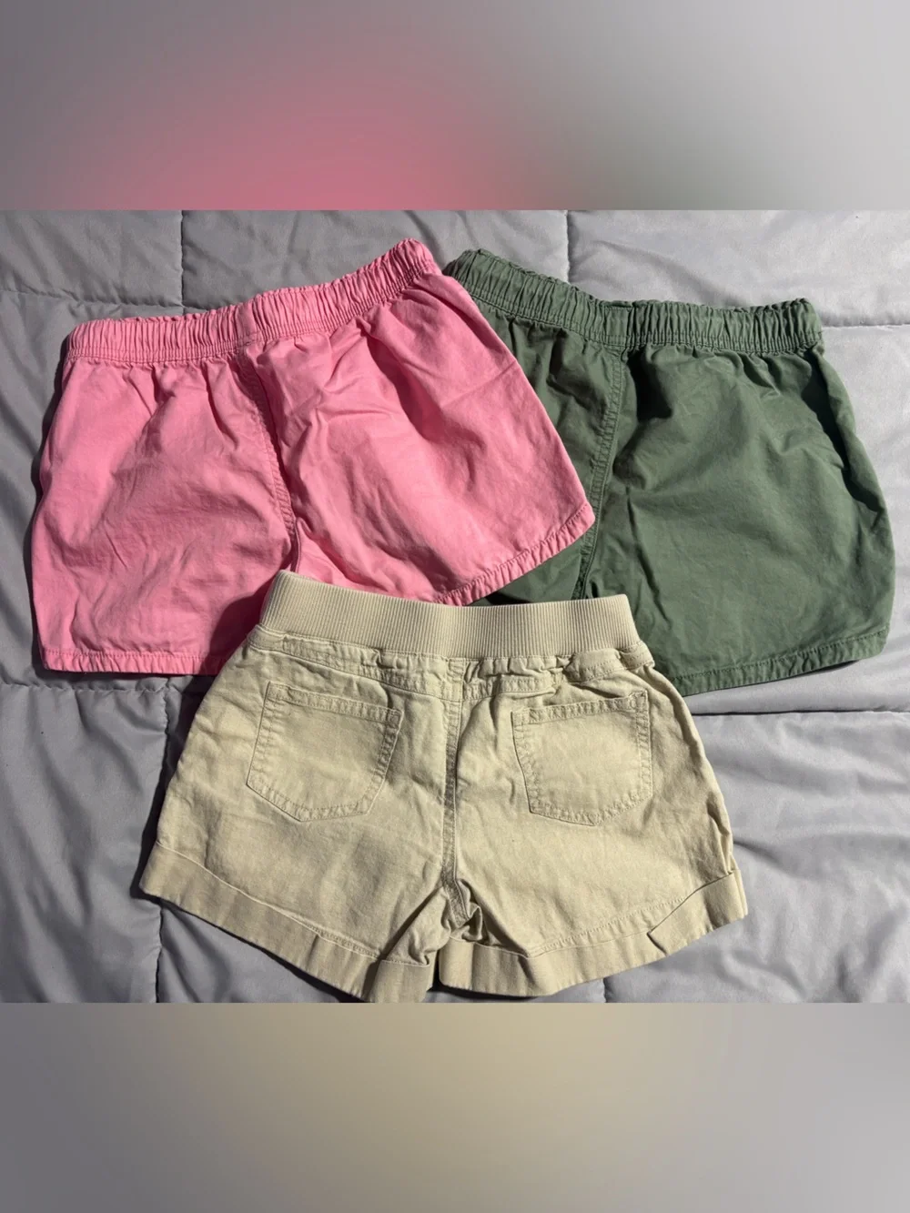 Kids Girls Size 10 Pull On Elastic Waist Shorts GAP, Children’s Place Bundle